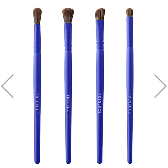 TRESLUCE BEAUTY Live Like An Artista 4-Piece Eyeshadow Brush Set - Picture 4 of 7
